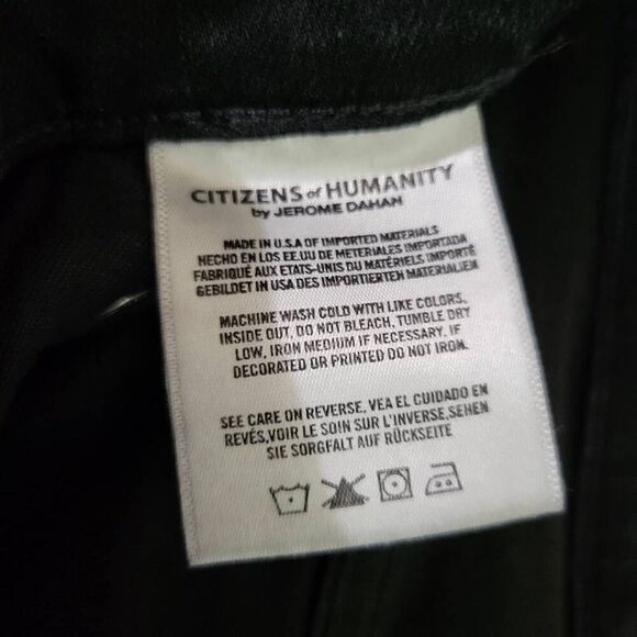 Citizens of Humanity Rocket Hi-Lo Hem High-Rise Skinny Jeans sz 30 - Picture 10 of 14